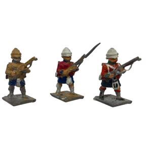 Vintage Miniature Diecast British Scottish Military BC10 Hand Painted Soldiers